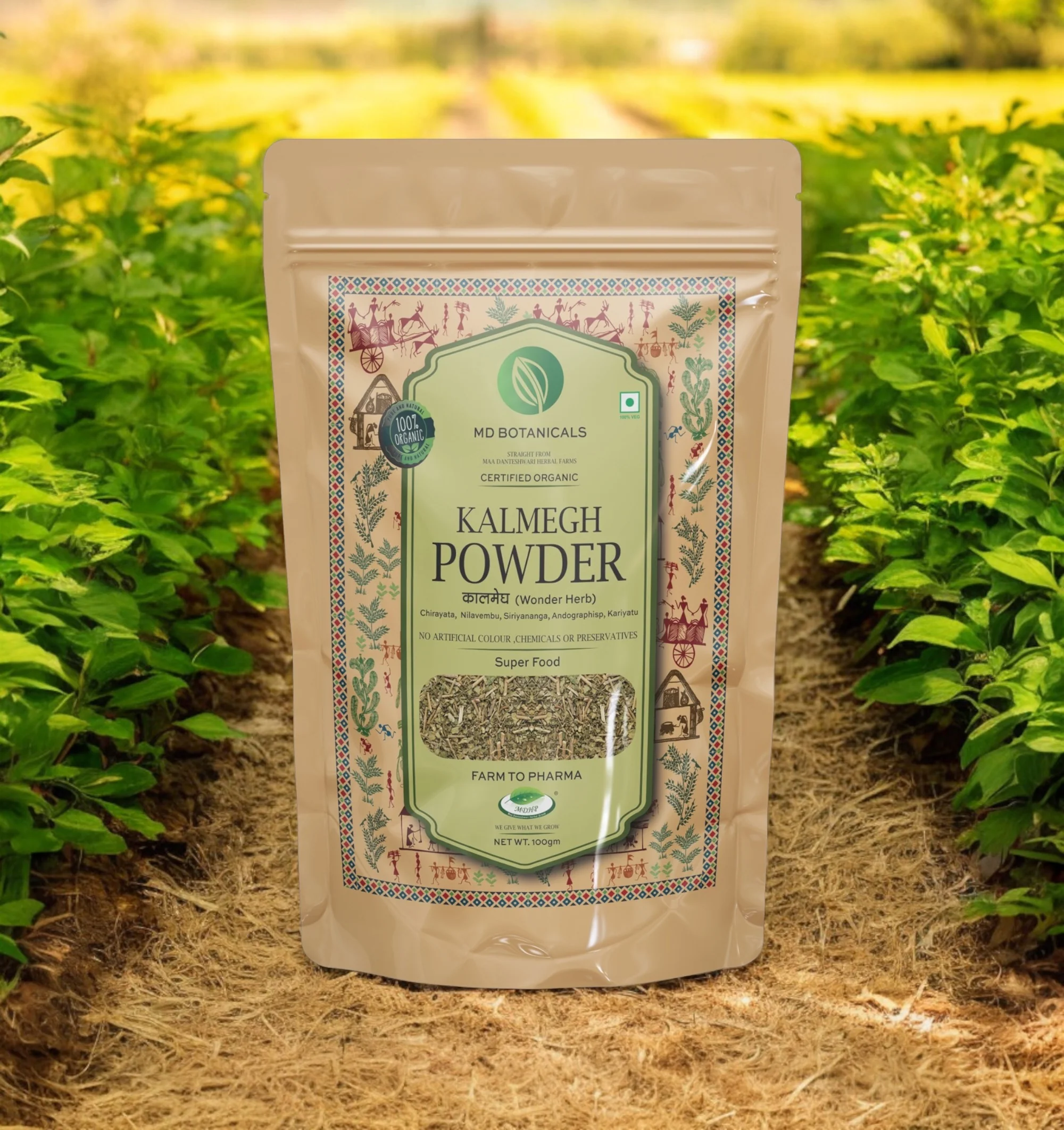 Kalmegh_Powder_Website_2000x.webp MD Liver Cleanser (Kalmegh) Powder (100g) - Image 1